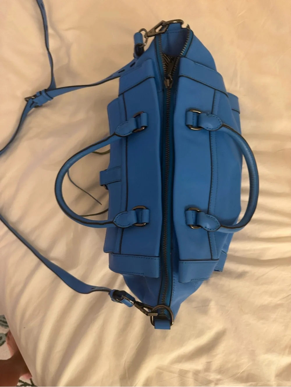 VINTAGE Rebecca Minkoff Bowery Satchel Bag w/ adjustable straps